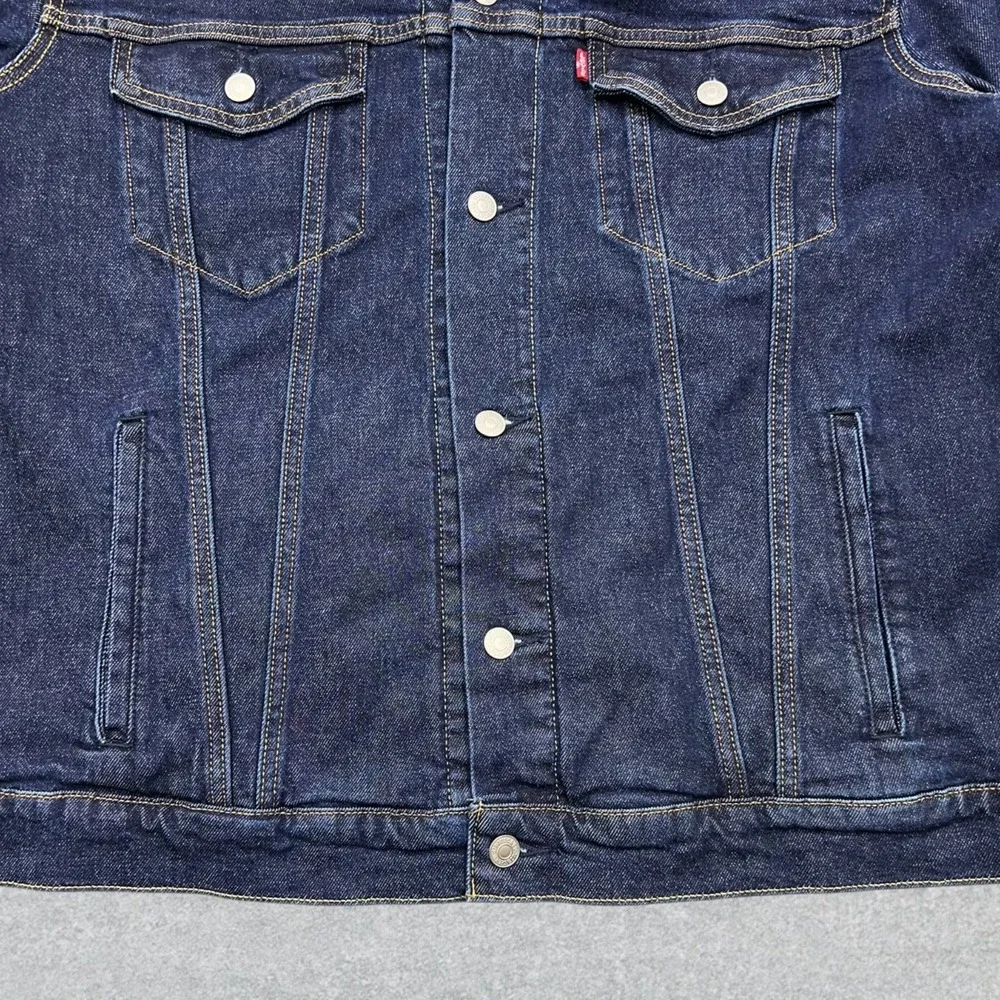 NEW Levi's Jean Jacket Men's XL Blue Denim Trucker Type 3 Outdoor Workwear